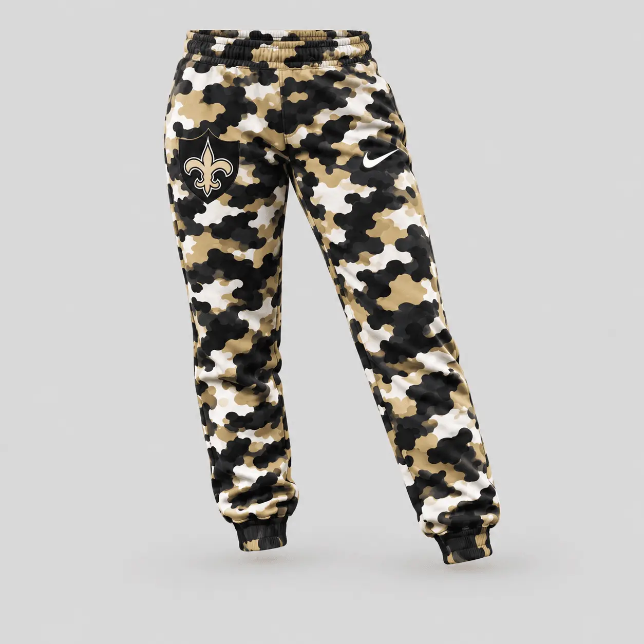 New Orleans Saints | Premium NFL Game Day Team Spirit Camo Tracksuit Set TD - Image 3