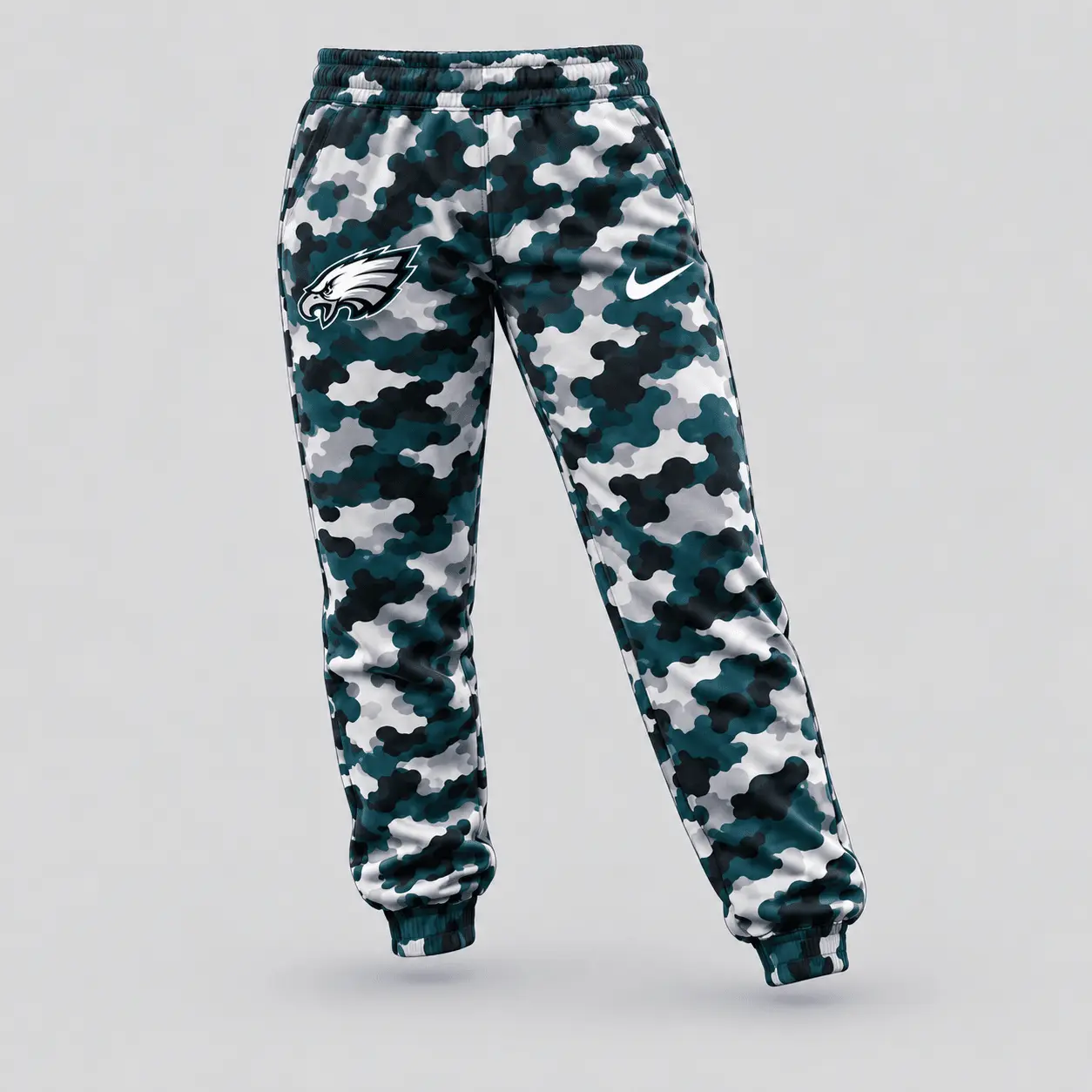 Philadelphia Eagles | Premium NFL Game Day Team Spirit Camo Tracksuit Set TD - Image 3