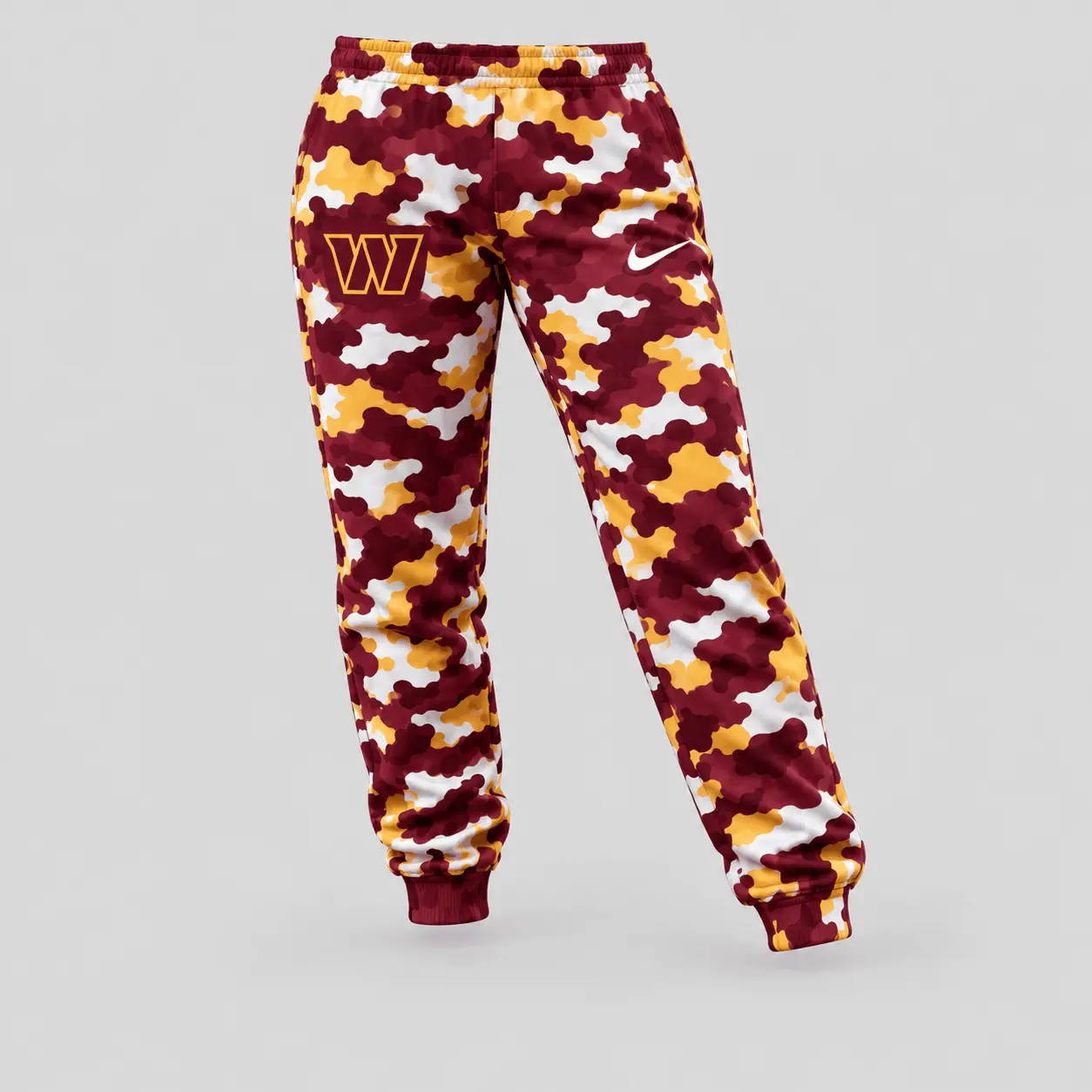 Washington Commanders | Premium NFL Game Day Team Spirit Camo Tracksuit Set TD - Image 3