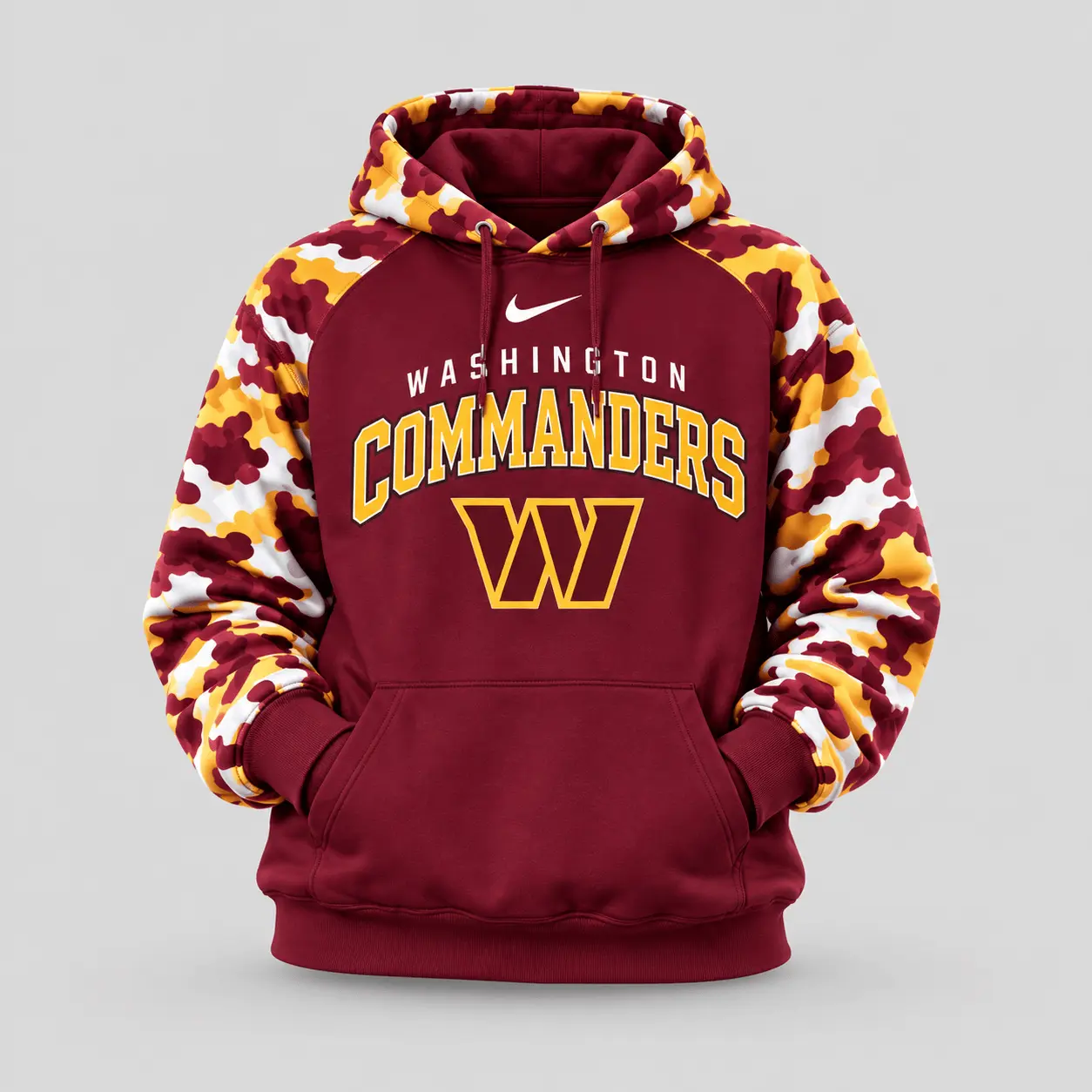 Washington Commanders | Premium NFL Game Day Team Spirit Camo Tracksuit Set TD - Image 2