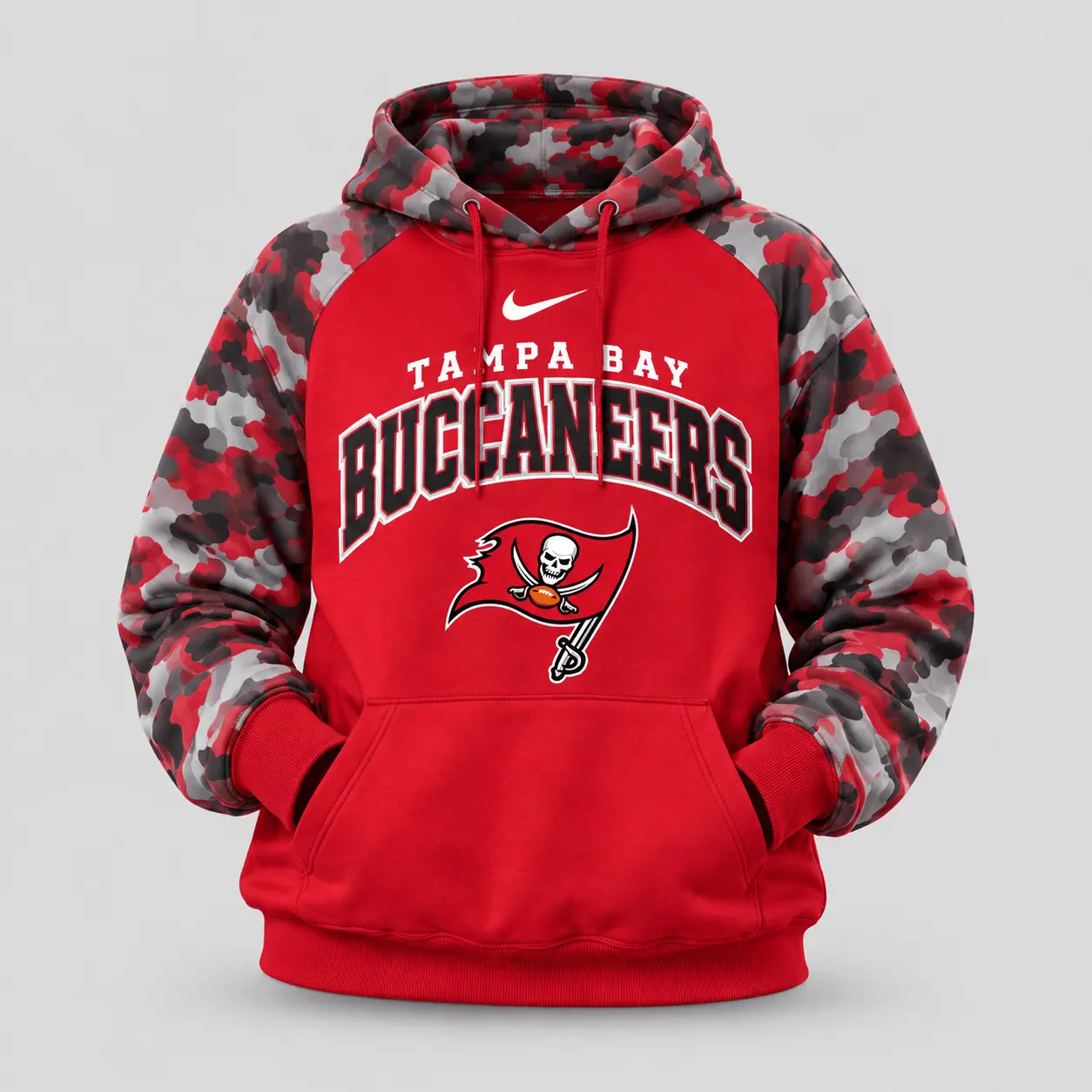 Tampa Bay Buccaneers | Premium NFL Game Day Team Spirit Camo Tracksuit Set TD - Image 2