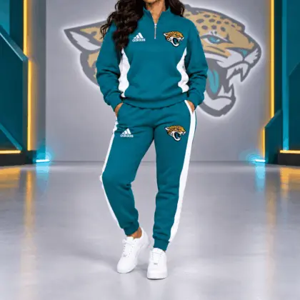 Jacksonville Jaguars | Premium NFL Athletic Team Spirit Quarter-Zip + Pants TD