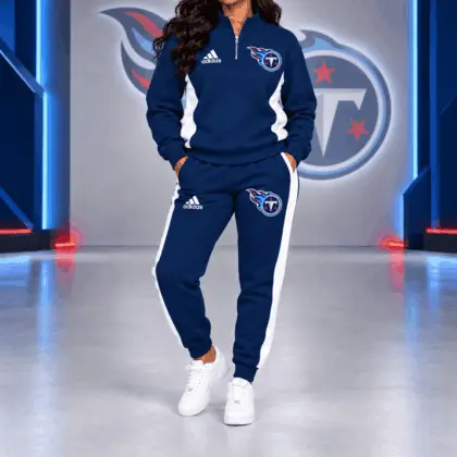 Tennessee Titans | Premium NFL Athletic Team Spirit Quarter-Zip + Pants TD