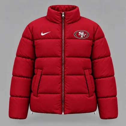 San Francisco 49ers | Premium NFL Quilted Puffer Jacket NY