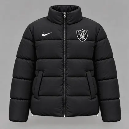 Las Vegas Raiders | Premium NFL Quilted Puffer Jacket NY