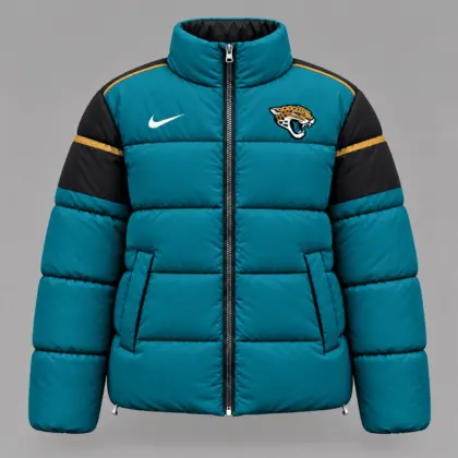 Jacksonville Jaguars | Premium NFL Quilted Puffer Jacket NY
