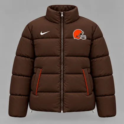 Cleveland Browns | Premium NFL Quilted Puffer Jacket NY