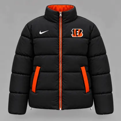 Cincinnati Bengals | Premium NFL Quilted Puffer Jacket NY