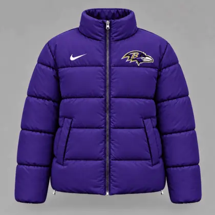 Baltimore Ravens | Premium NFL Quilted Puffer Jacket NY