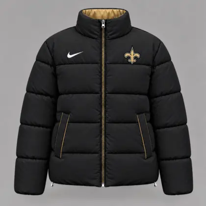 New Orleans Saints | Premium NFL Quilted Puffer Jacket NY