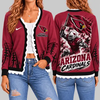 Arizona Cardinals | NFL Warrior Flag Knit Cardigan TD