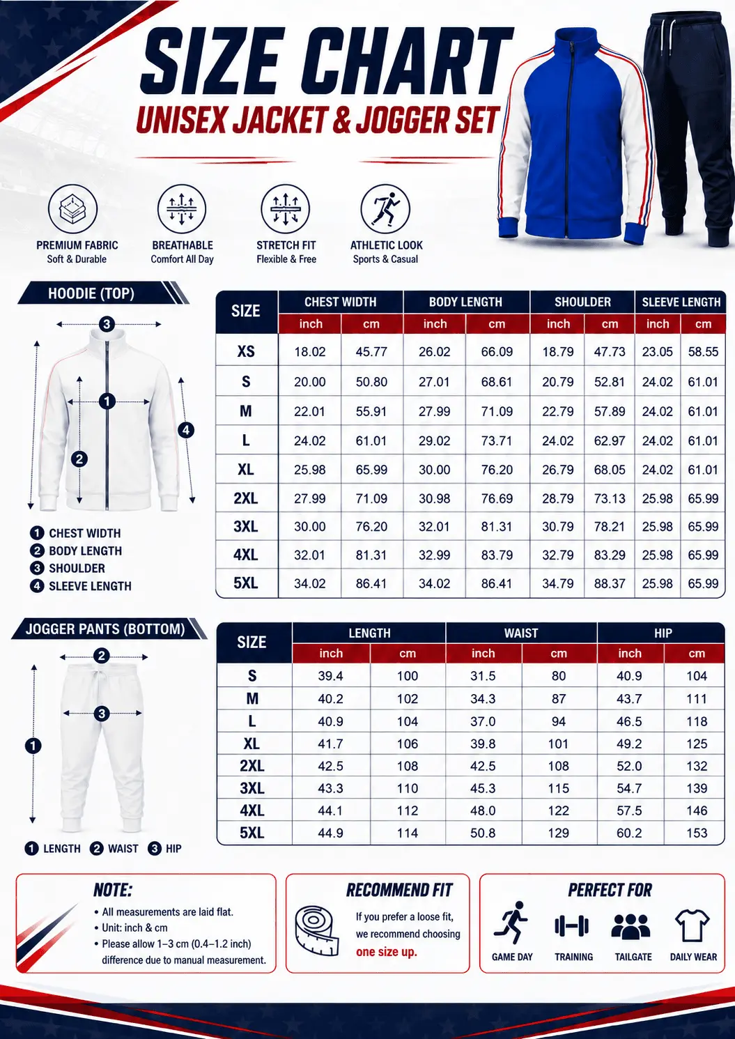 Washington Commanders | Premium NFL Old School Athletic Full Zip Tracksuit NTH1 - Image 2