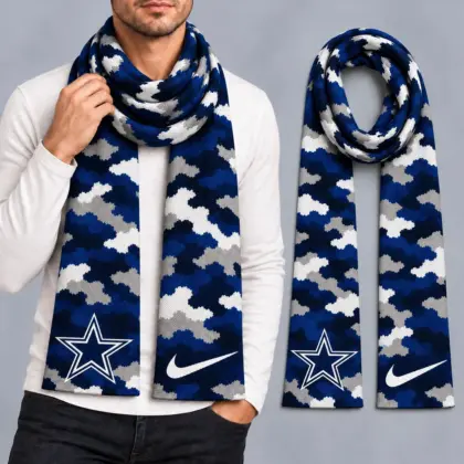 Dallas Cowboys | Premium NFL Camo GameDay Ready Scarf NY