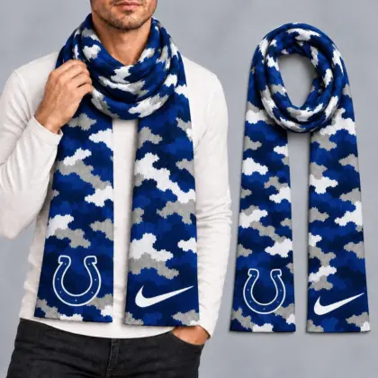 Indianapolis Colts | Premium NFL Camo GameDay Ready Scarf NY