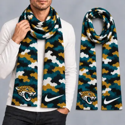 Jacksonville Jaguars | Premium NFL Camo GameDay Ready Scarf NY