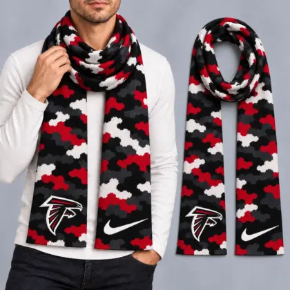 Atlanta Falcons | Premium NFL Camo GameDay Ready Scarf NY