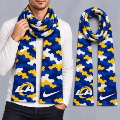 Los Angeles Rams | Premium NFL Camo GameDay Ready Scarf NY