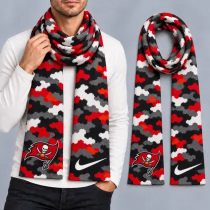 Tampa Bay Buccaneers | Premium NFL Camo GameDay Ready Scarf NY