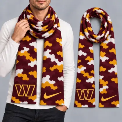 Washington Commanders | Premium NFL Camo GameDay Ready Scarf NY