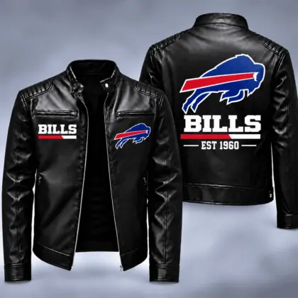 Buffalo Bills | Premium NFL Game Day Leather Jacket NY