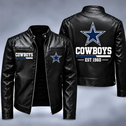 Dallas Cowboys | Premium NFL Game Day Leather Jacket NY
