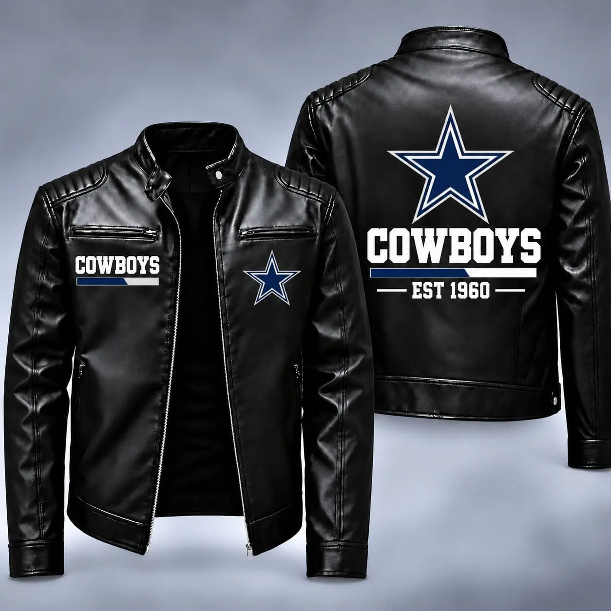 Dallas Cowboys | Premium NFL Game Day Leather Jacket NY