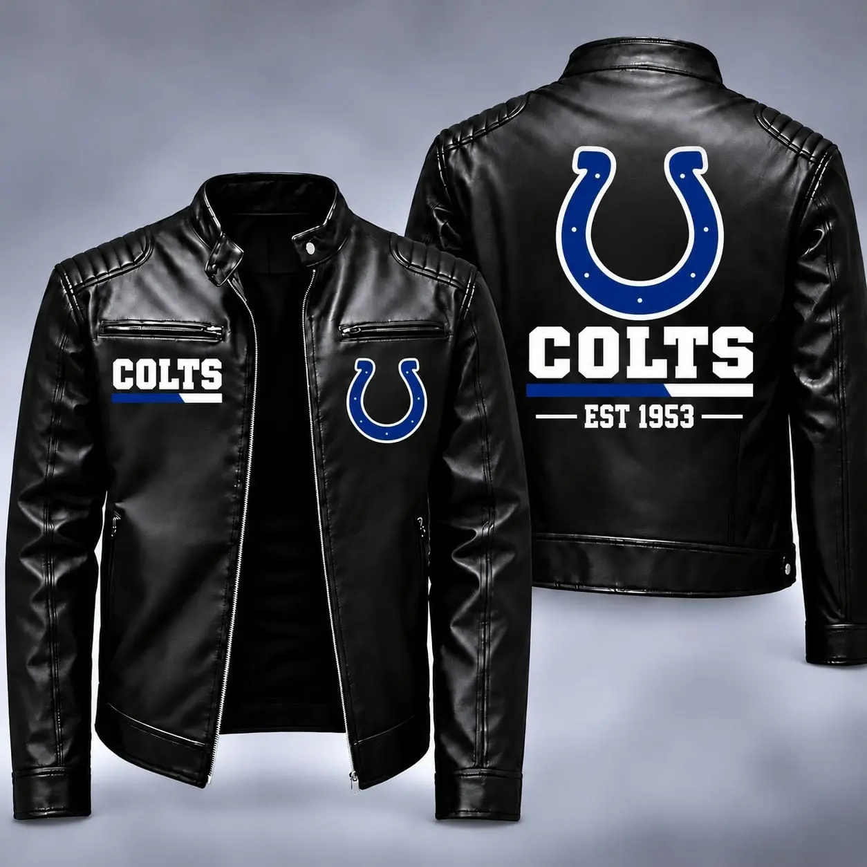 Indianapolis Colts | Premium NFL Game Day Leather Jacket NY