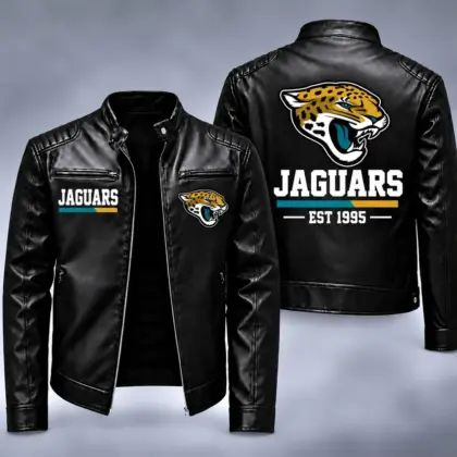 Jacksonville Jaguars | Premium NFL Game Day Leather Jacket NY