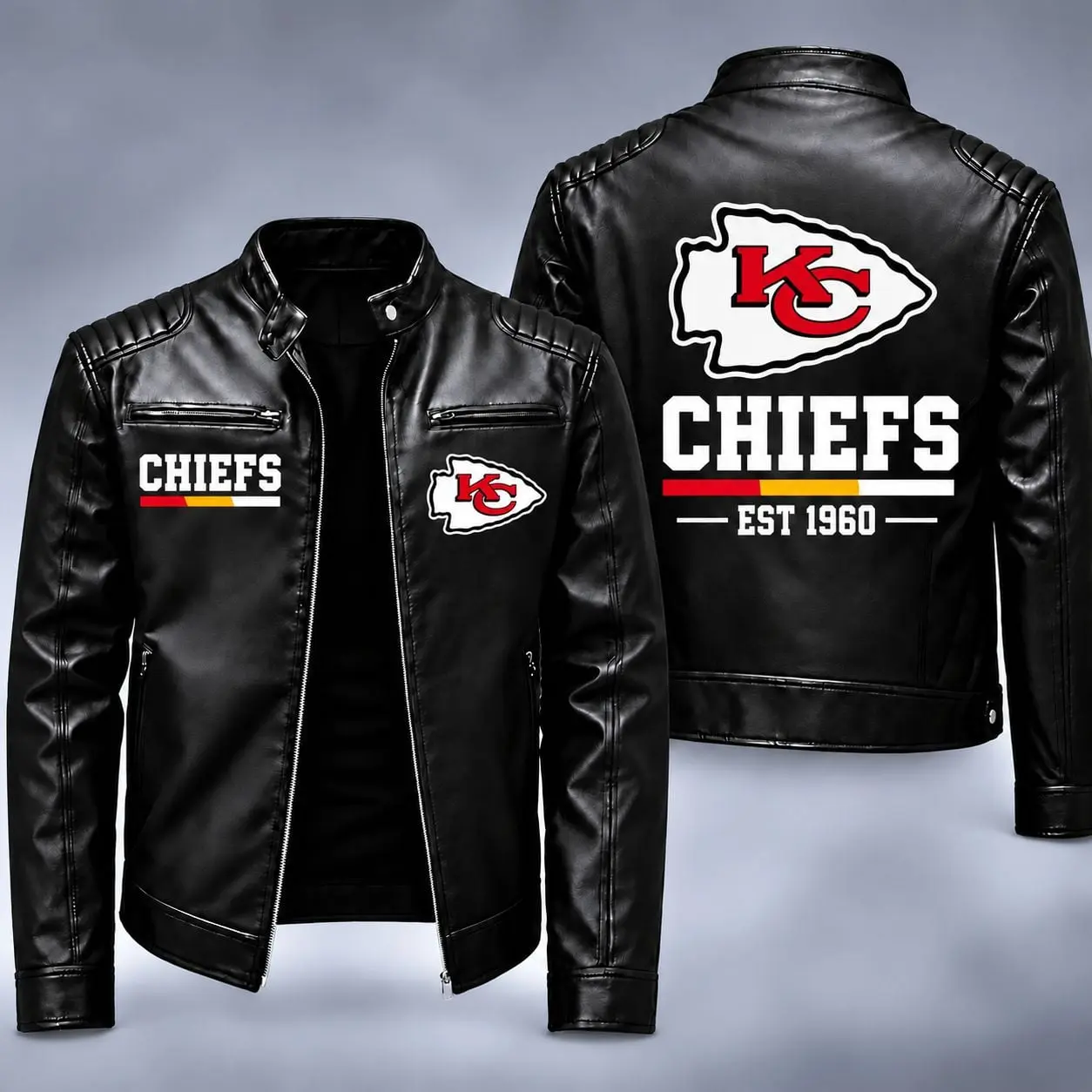 Kansas City Chiefs | Premium NFL Game Day Leather Jacket NY