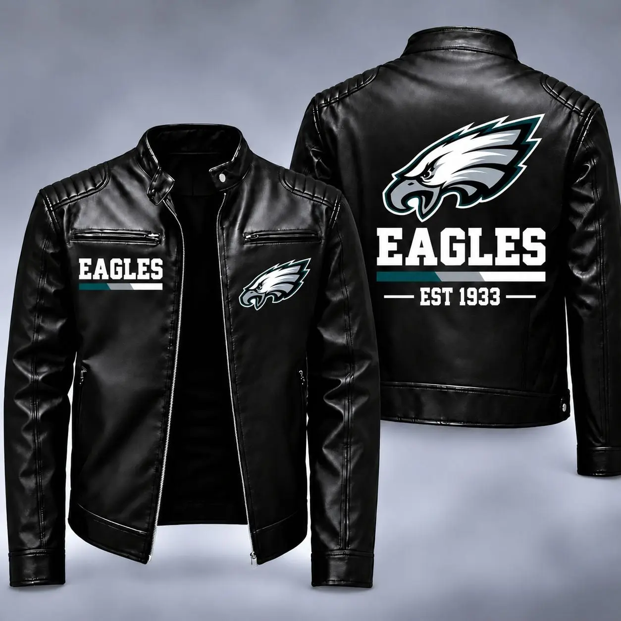 Philadelphia Eagles | Premium NFL Game Day Leather Jacket NY