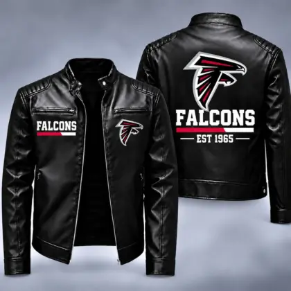 Atlanta Falcons | Premium NFL Game Day Leather Jacket NY