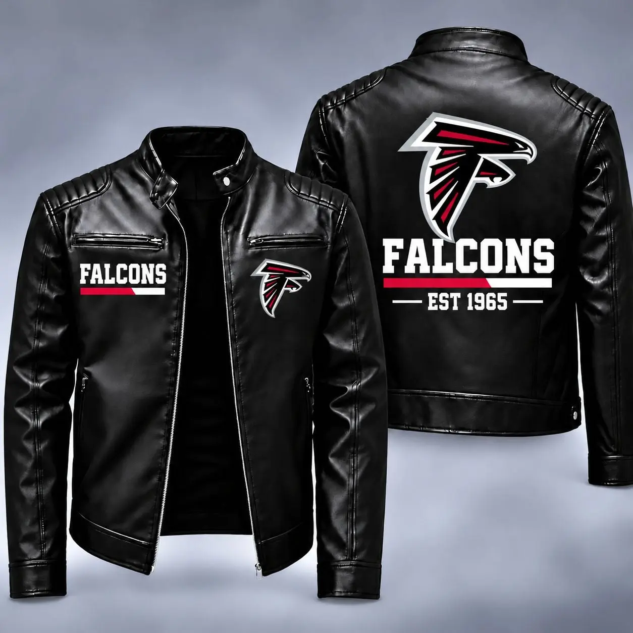 Atlanta Falcons | Premium NFL Game Day Leather Jacket NY