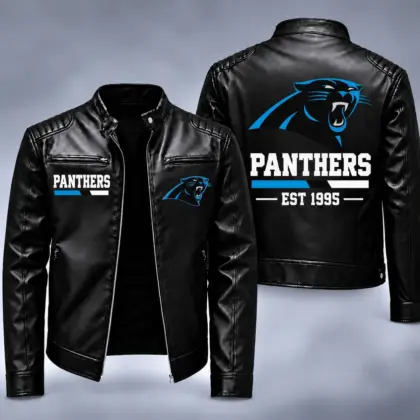 Carolina Panthers | Premium NFL Game Day Leather Jacket NY