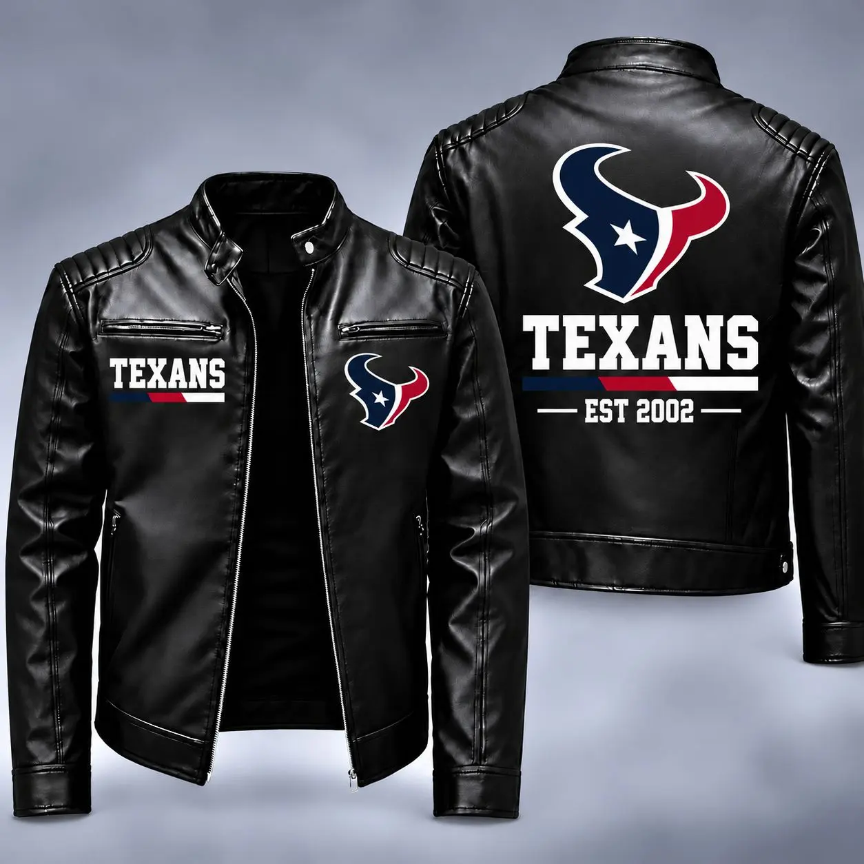 Houston Texans | Premium NFL Game Day Leather Jacket NY