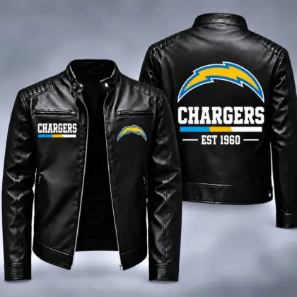 Los Angeles Chargers | Premium NFL Game Day Leather Jacket NY