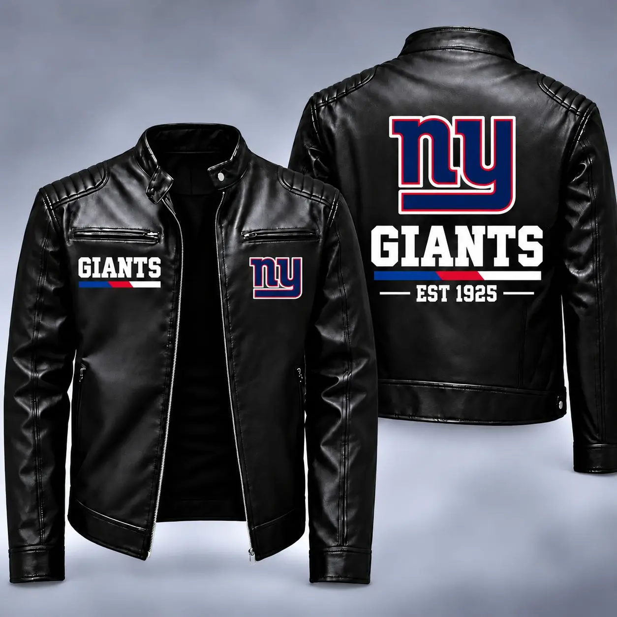 New York Giants | Premium NFL Game Day Leather Jacket NY