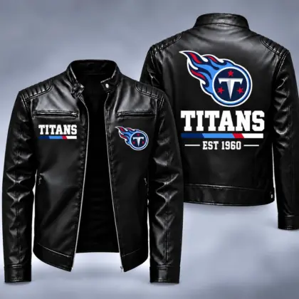 Tennessee Titans | Premium NFL Game Day Leather Jacket NY