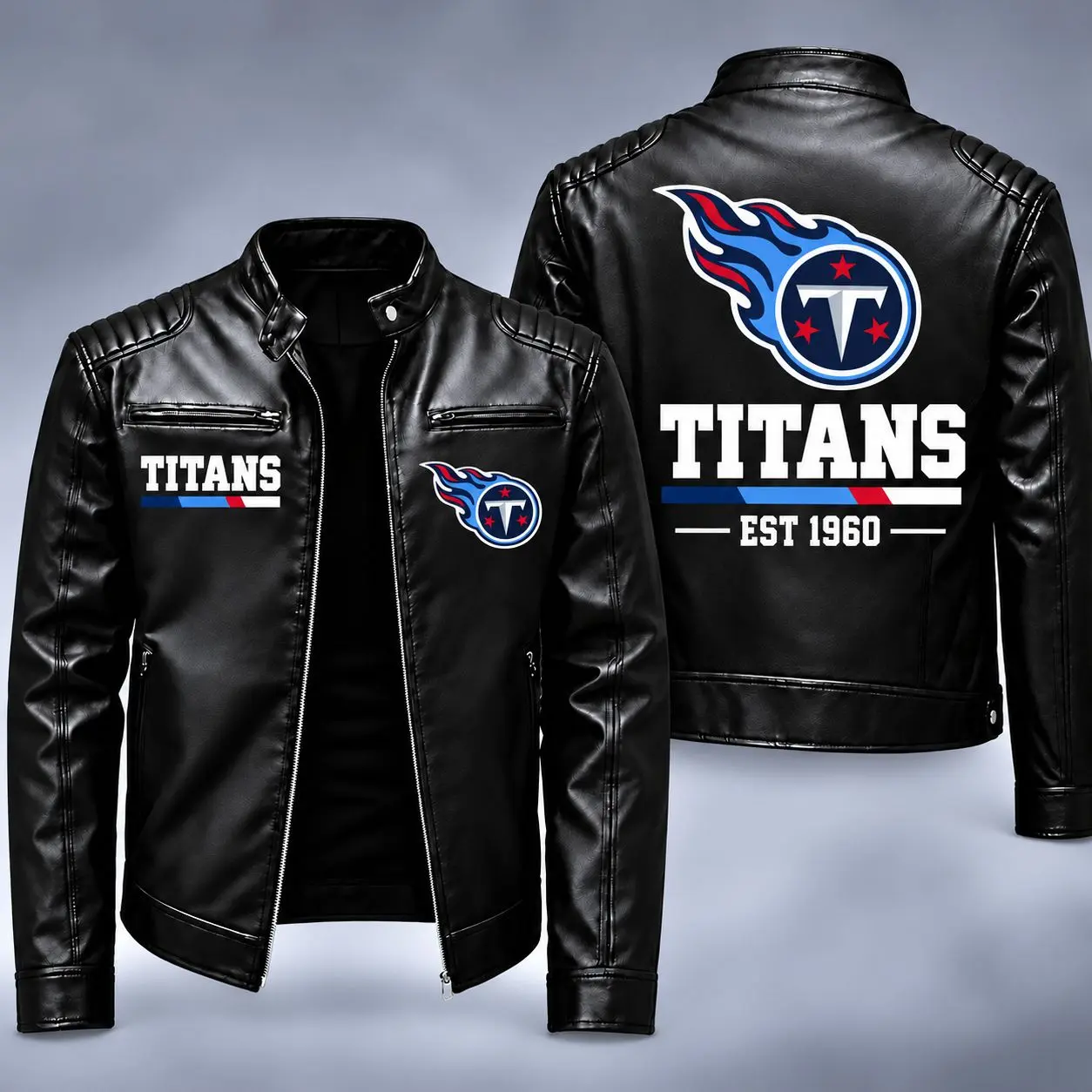 Tennessee Titans | Premium NFL Game Day Leather Jacket NY