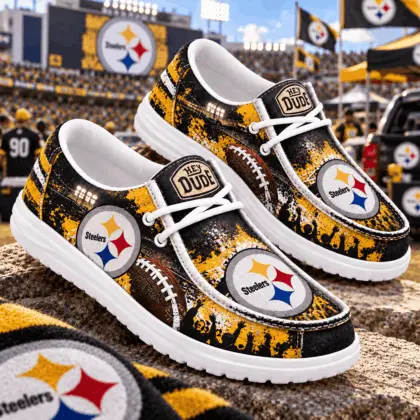 Pittsburgh Steelers | Premium NFL Gameday Spirit Loafer Shoes NY