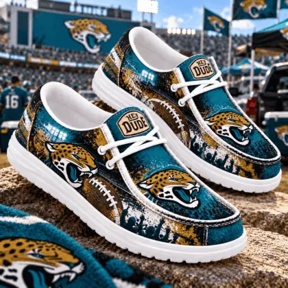 Jacksonville Jaguars | Premium NFL Gameday Spirit Loafer Shoes NY