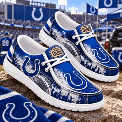 Indianapolis Colts | Premium NFL Gameday Spirit Loafer Shoes NY