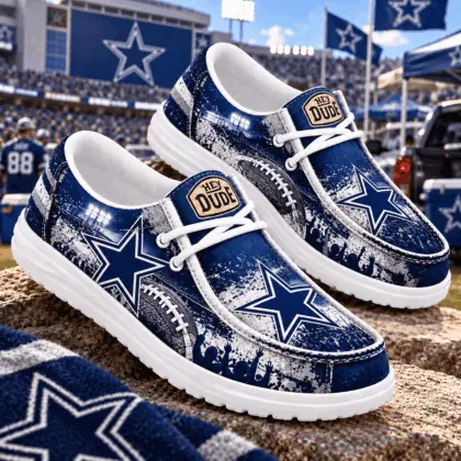 Dallas Cowboys | Premium NFL Gameday Spirit Loafer Shoes NY