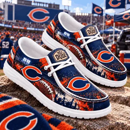 Chicago Bears | Premium NFL Gameday Spirit Loafer Shoes NY