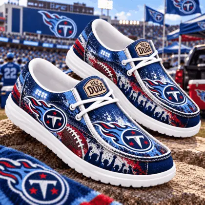 Tennessee Titans | Premium NFL Gameday Spirit Loafer Shoes NY