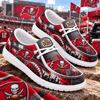 Tampa Bay Buccaneers | Premium NFL Gameday Spirit Loafer Shoes NY
