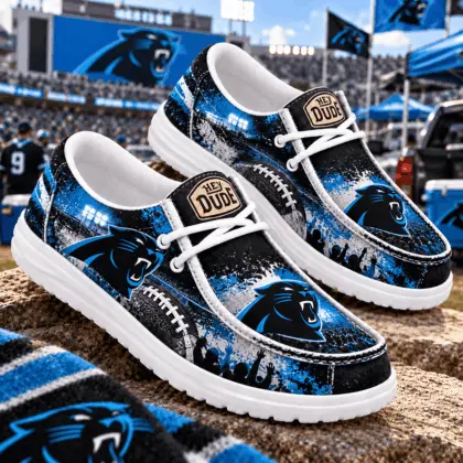 Carolina Panthers | Premium NFL Gameday Spirit Loafer Shoes NY