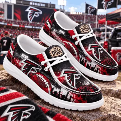 Atlanta Falcons | Premium NFL Gameday Spirit Loafer Shoes NY