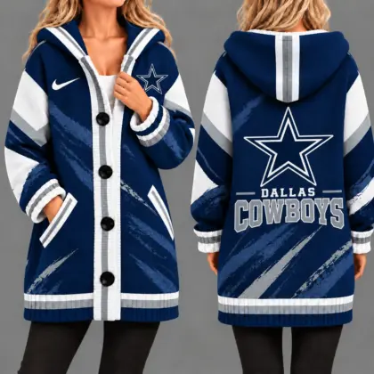 Dallas Cowboys | Premium NFL Team Pride Oversized Cardigan NY