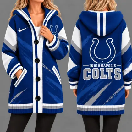Indianapolis Colts | Premium NFL Team Pride Oversized Cardigan NY