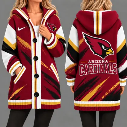 Arizona Cardinals | Premium NFL Team Pride Oversized Cardigan NY